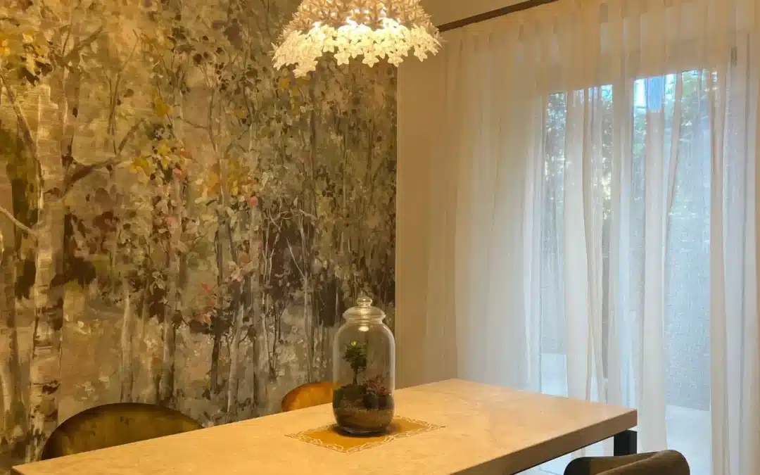 L’allestimento di tessuti esclusivi di Designers Guild, da Zefiro Interiors 