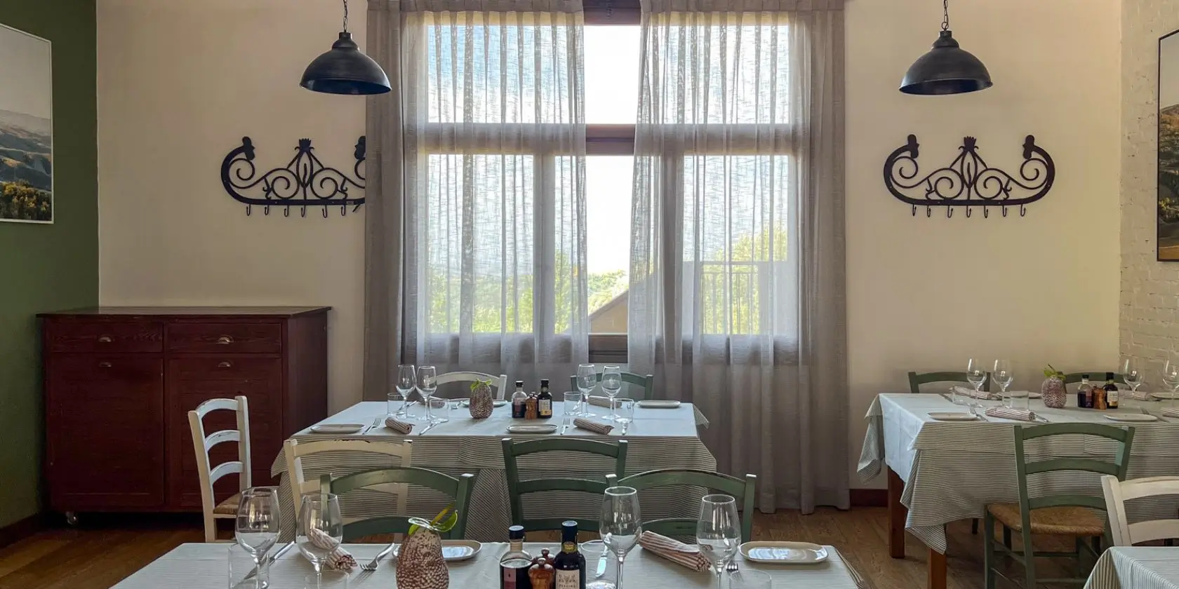 tenda per ristorante toscano