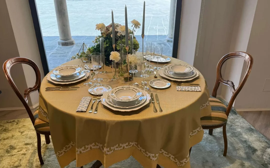La tavola è cultura: Zefiro Interiors veste la mise en place come scenografia su misura